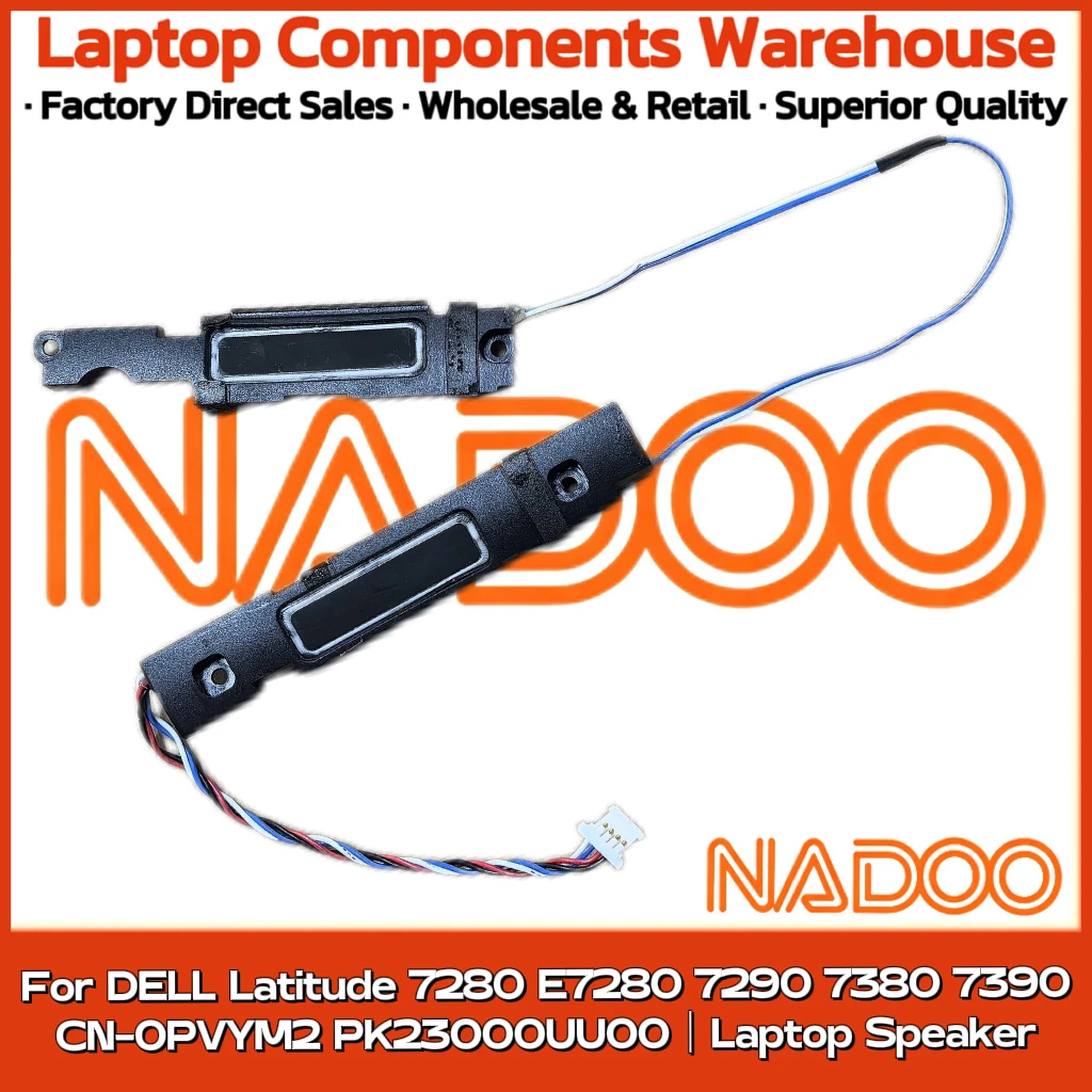 

New Original Laptop Notebook Speaker For DELL Latitude 7280 E7280 7290 7380 7390 built-in speaker horn audio 0PVYM2 PK23000UU00