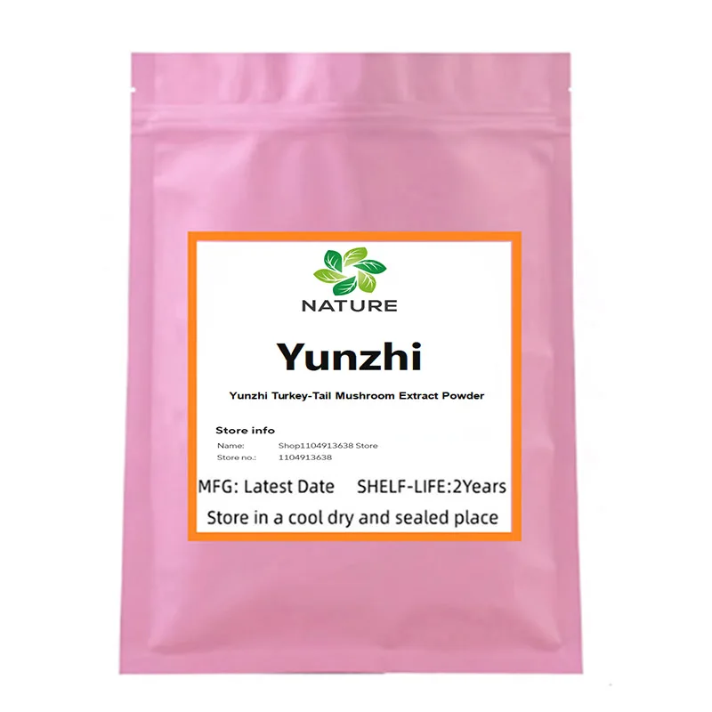 

Customized for Yunzhi Turkey-Tail Extract Powder Aluminum Foil Bag Packing CoriolusVersicolor for Global Distributors