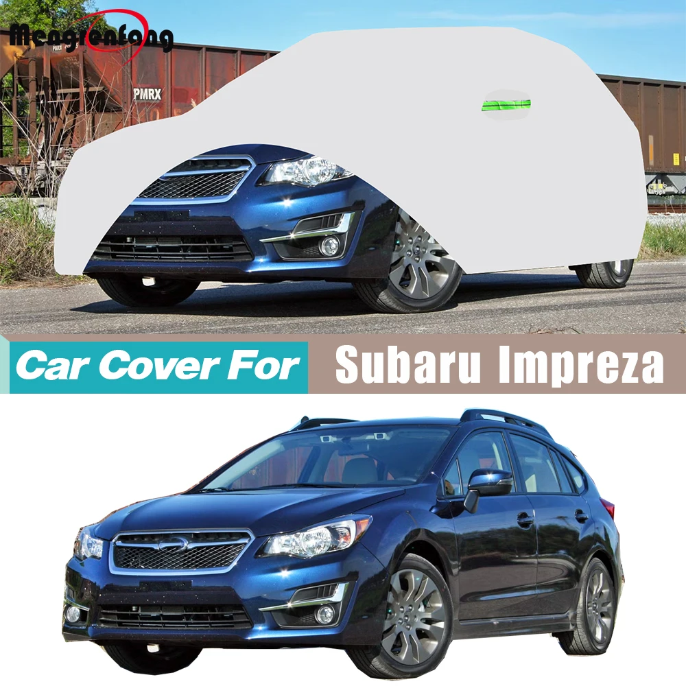 Ветрозащитный чехол для автомобиля Subaru Impreza 1992-2026, устойчивый к солнцу, дождю, снегу и пыли, автомобильный чехол