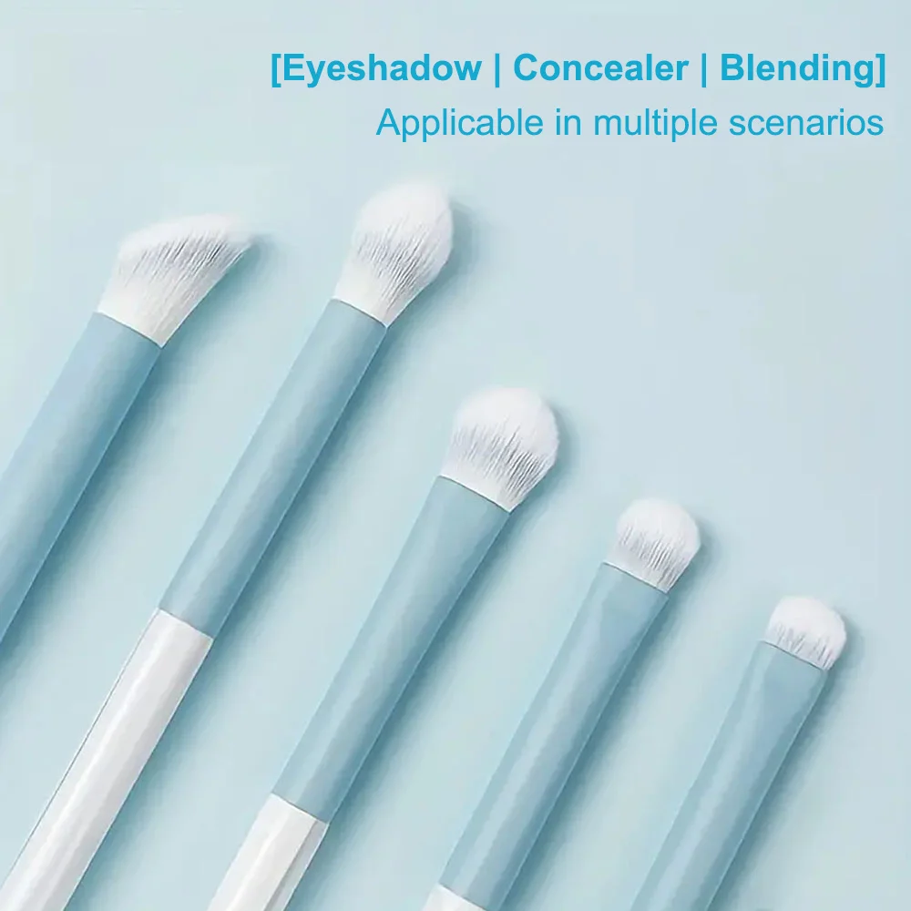 Complete Set of 12 Soft Bristled Makeup Brushes Portable Makeup Brushes Blush Loose Powder Eyeshadow Concealer Blending Tools