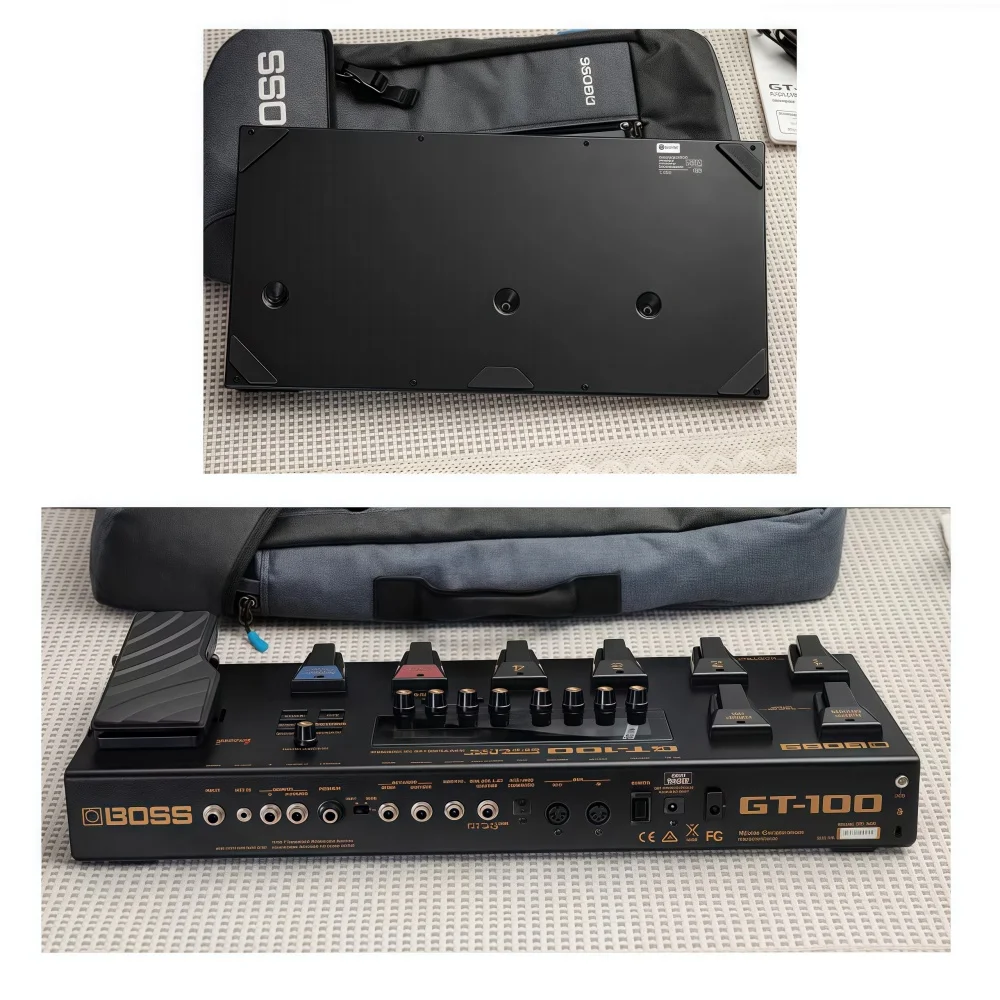 JELO Used-2 95% New Boss GT-100 Guitar Multi-Effect Pedal Instruments and Accessories