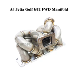 KUNGFU PERFORMANCE Racing Big Turbo Header Manifold 44mm 00-05 V W G olf MK4 / 97-05 Au Di A4 1.8T FWD