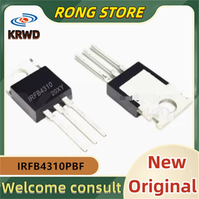 

10PCS IRFB4310 New and Original Chip IC IRFB4310PBF TO-220 140A/100V N channel Fet