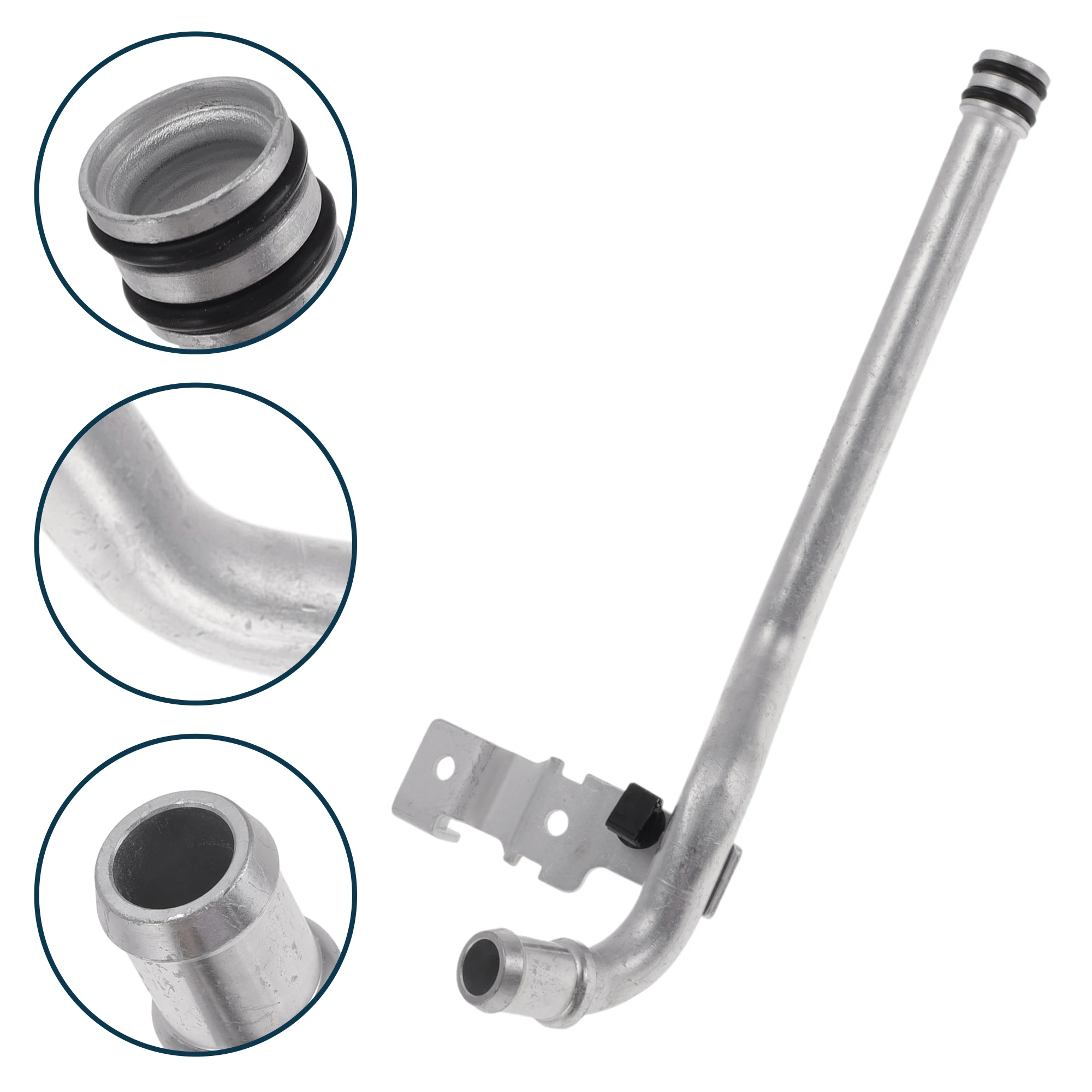 

UXCELL Шланг радиатора, шланг нагревателя No 94610606960 для Porsche Macan 95B S 3.0i 250 кВт 2017, железная труба для теплой воды, серебристый тон, 1 шт.