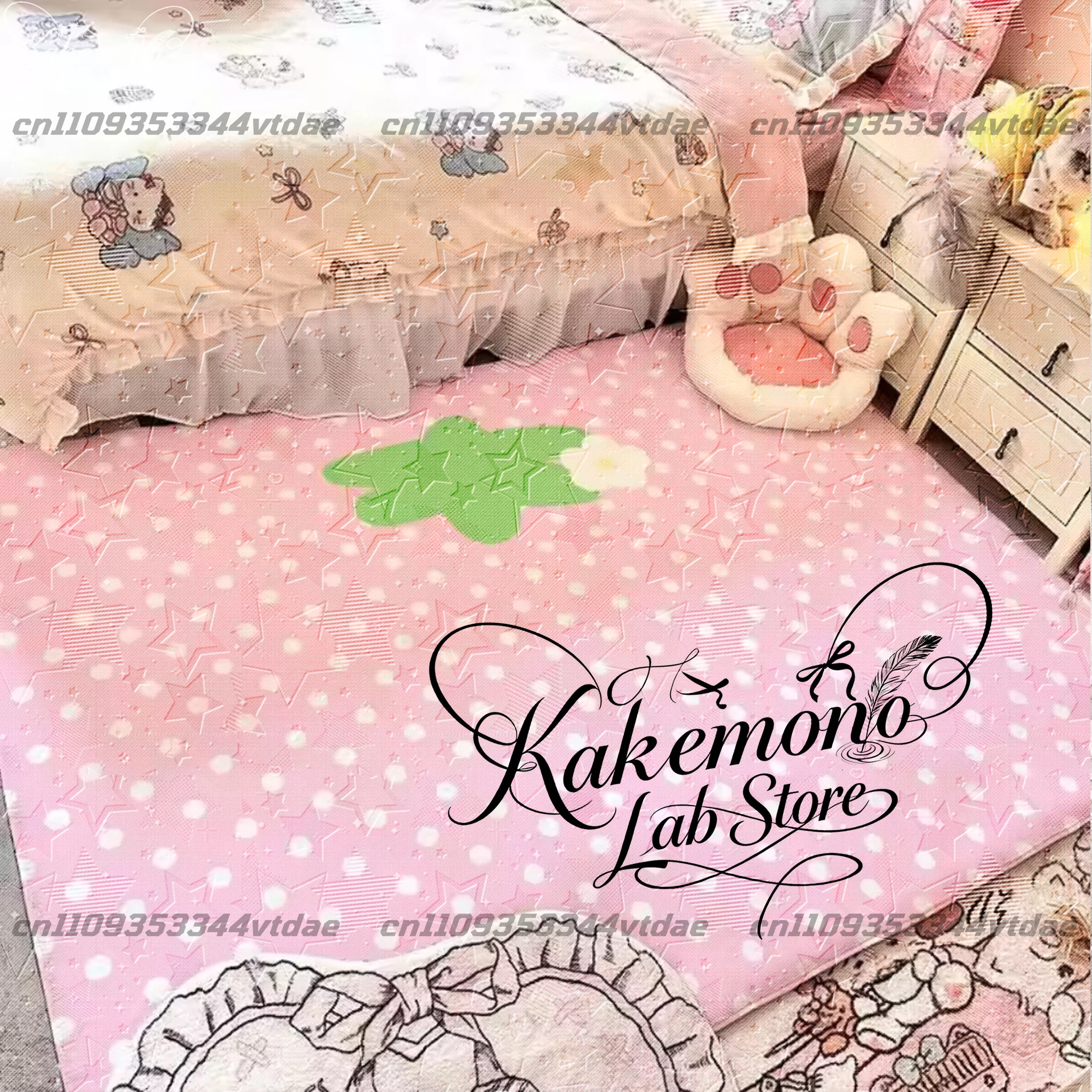 Strawberry Polka Dot Carpet Living Room Bedroom Sofa Table Area Rug European Style Hand Washable Customizable Long Rectangle