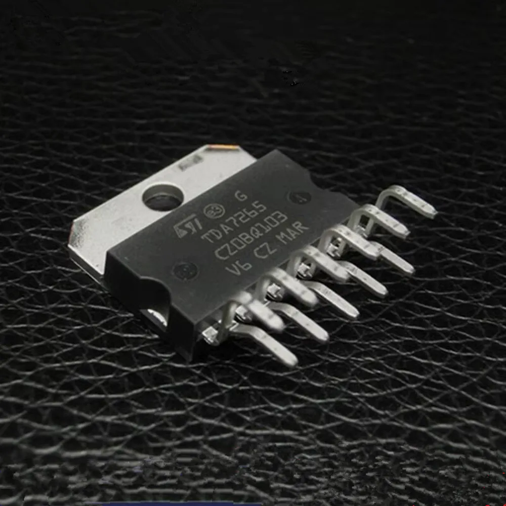 2PCS  TDA7265 Dual Channel Audio Power Amplifier IC Direct Plug ZIP-11