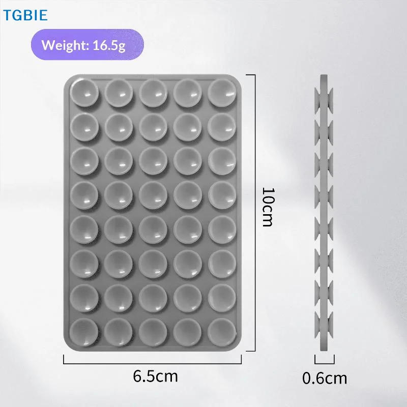 

[TL]1/3Pcs Double Sided Detachable Phone Rubber Sucker Pad Silicone 40 Suction Cup Phone Holder Fixed Anti-slip Mobile Fixture