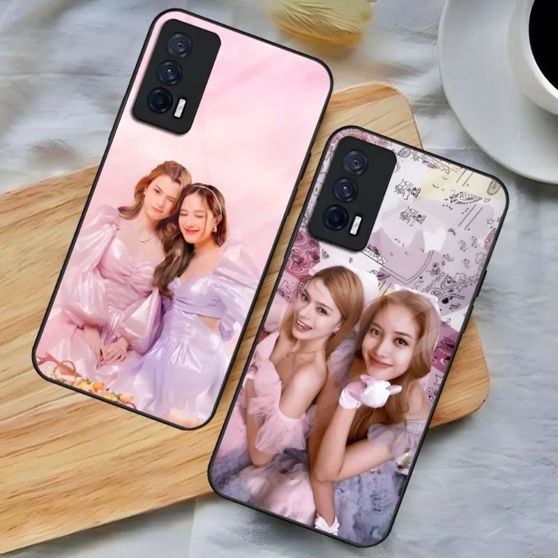 Pink Theory Freen Becky Phone Case For Vivo S12 S10 S9 IQOO Z3 U5 NEO5 Y30 7 9 8 X73 Y76 Y70 Y55 Y31 X70 X60 Pro Toughened Glass