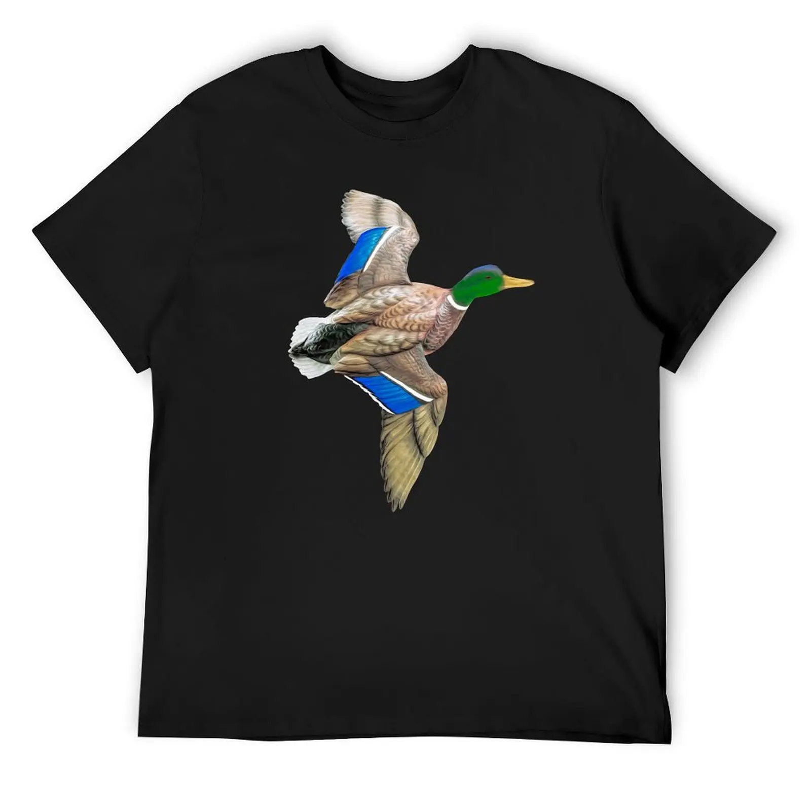 

Male Mallard Duck T_shirt T-Shirt plus size clothes custom t-shirts cute tops t shirt men