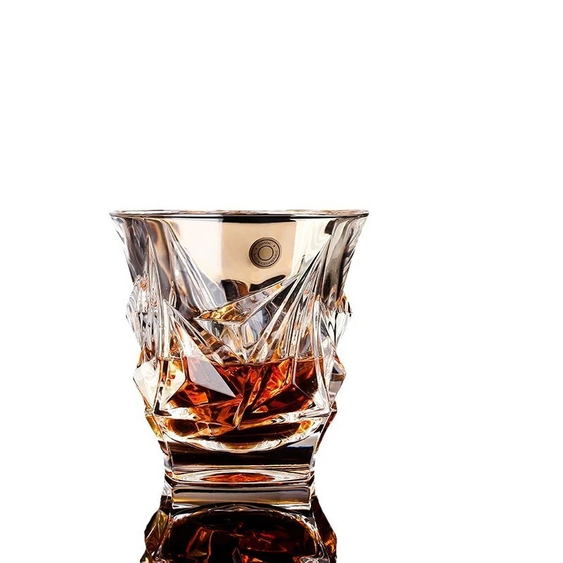 

Crystal glass foreign wine cup household creative whiskey cup wine bottle