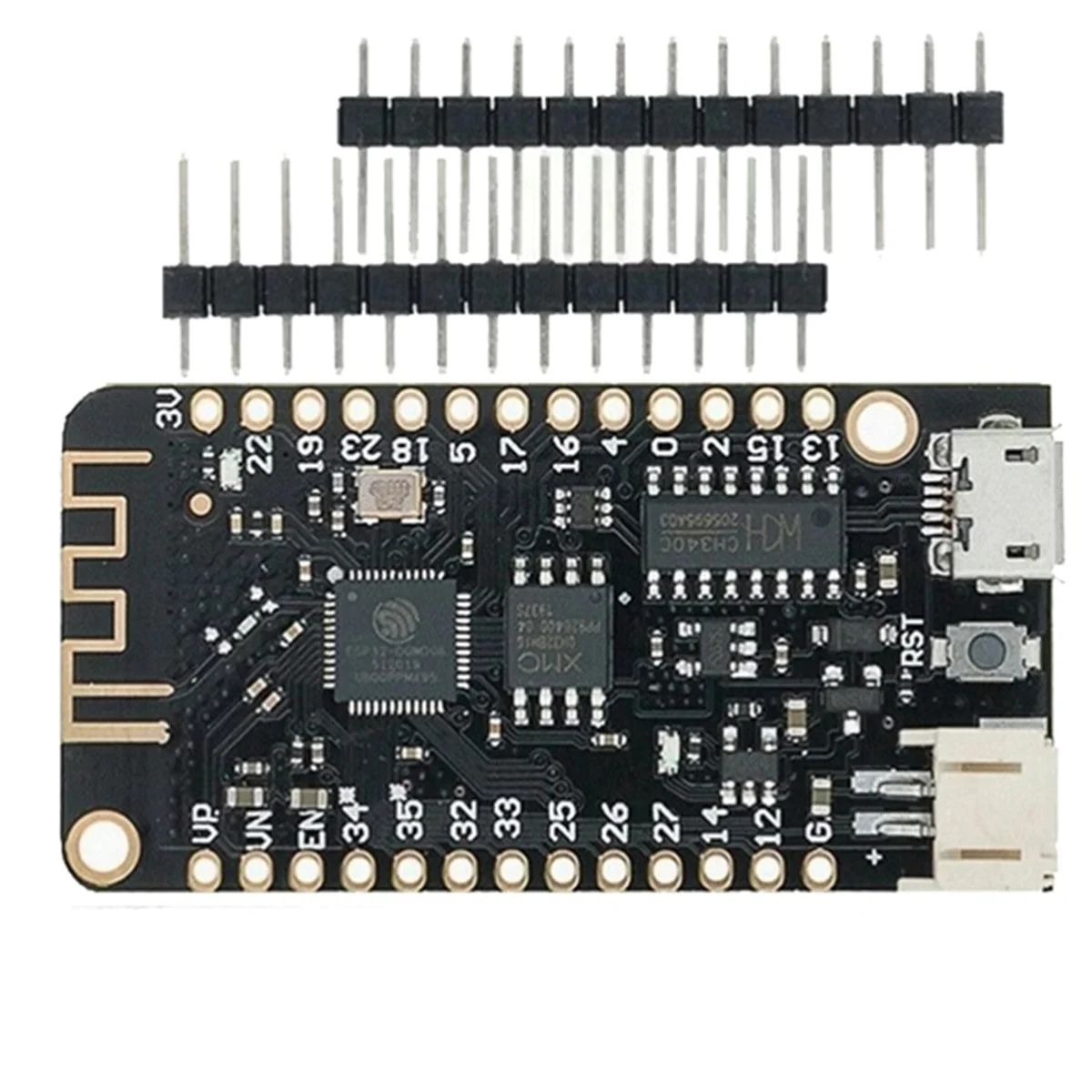 

MicroPython ESP32 Development Board V1.0.0 Rev1 Wifi Bluetooth 4MB FLASH for Arduino MICRO-Type