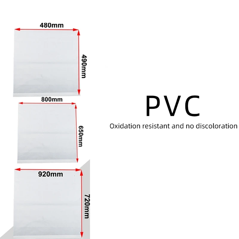 517A Cubierta polvo cubierta del protector a prueba humedad PVC para microscopio estándar Caso protección