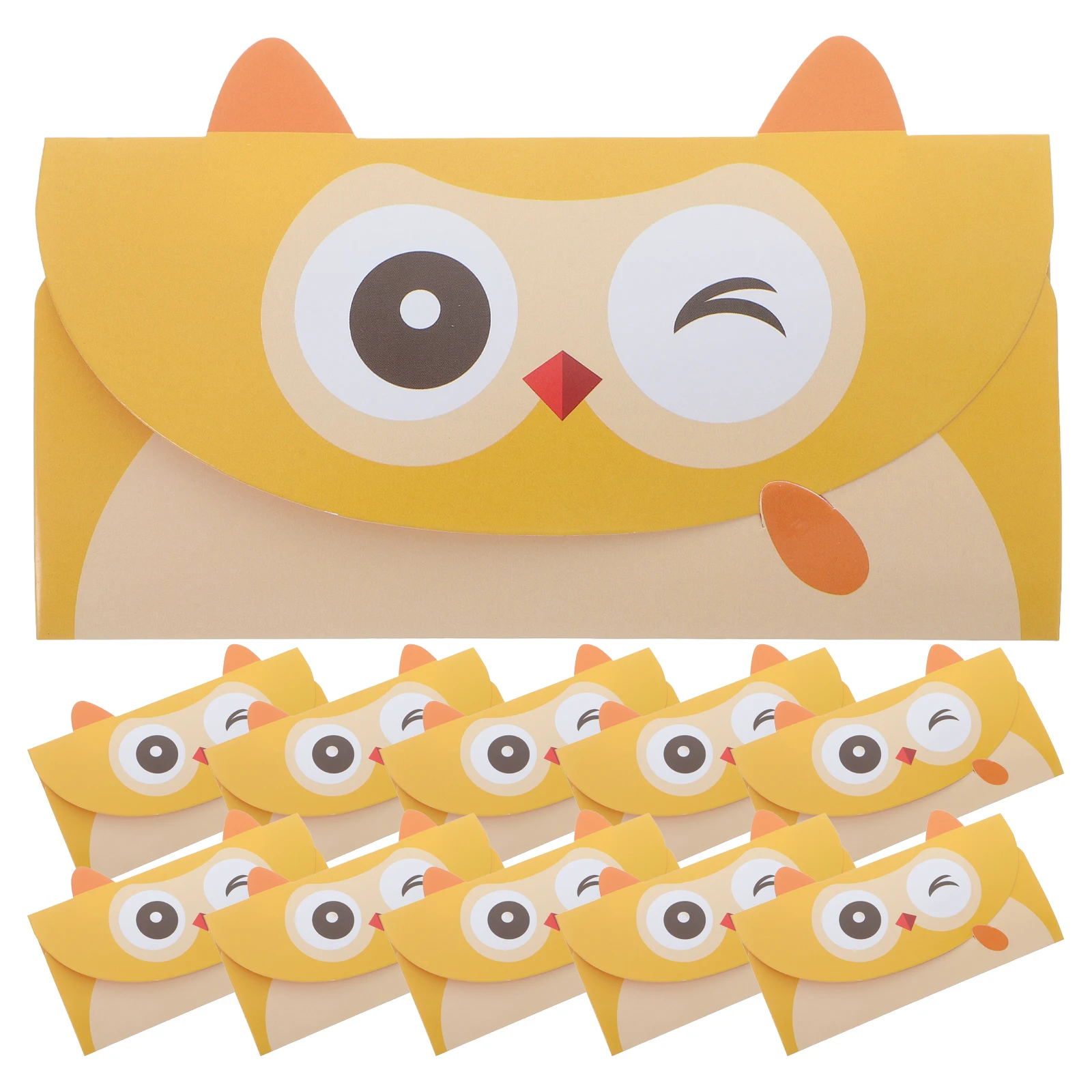 

20Pcs Creative Animal Cartoon Greeting And Writing Cards With Envelopes For Kids Parties And Special Events