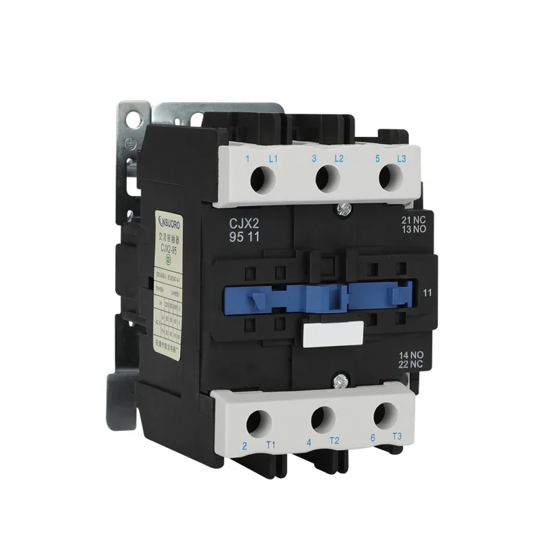 

1pcs CJX2-9511 Industrial Magnetic Contactor 3 Phase 95A Din Rail Telemecanique Contactor AC12V 24V 36V 48V 110V 220V 380V