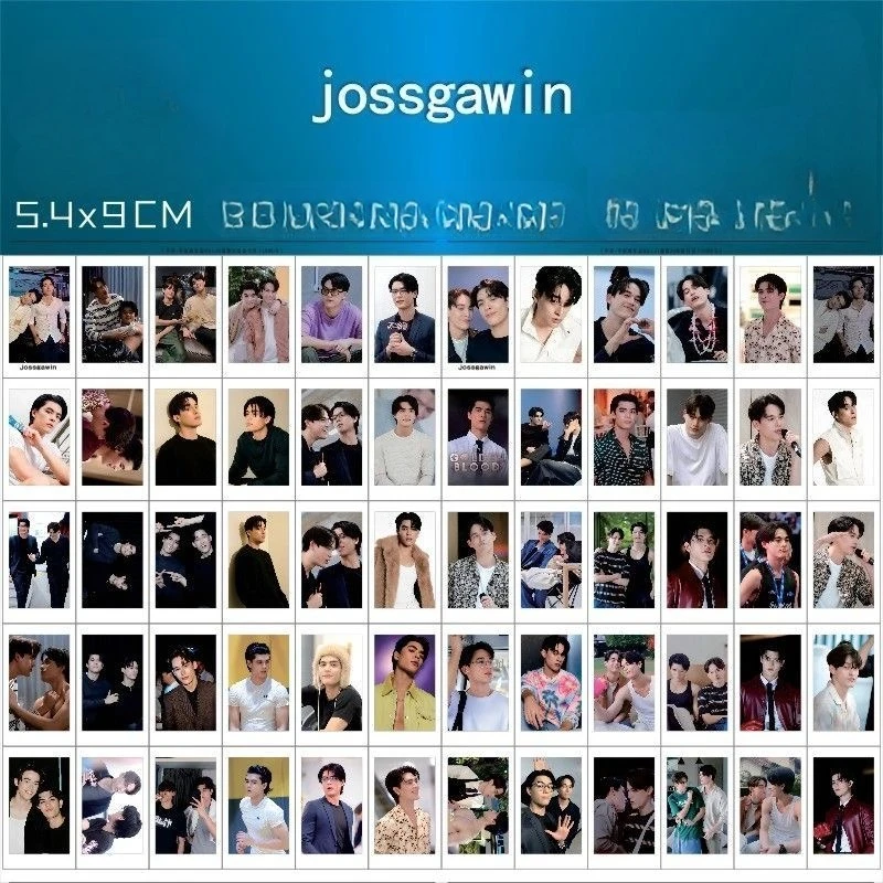 

60PC/SET Jossgawin Photo Lomo Card Thai TV My Golden Blood Drama Stills Small Cards