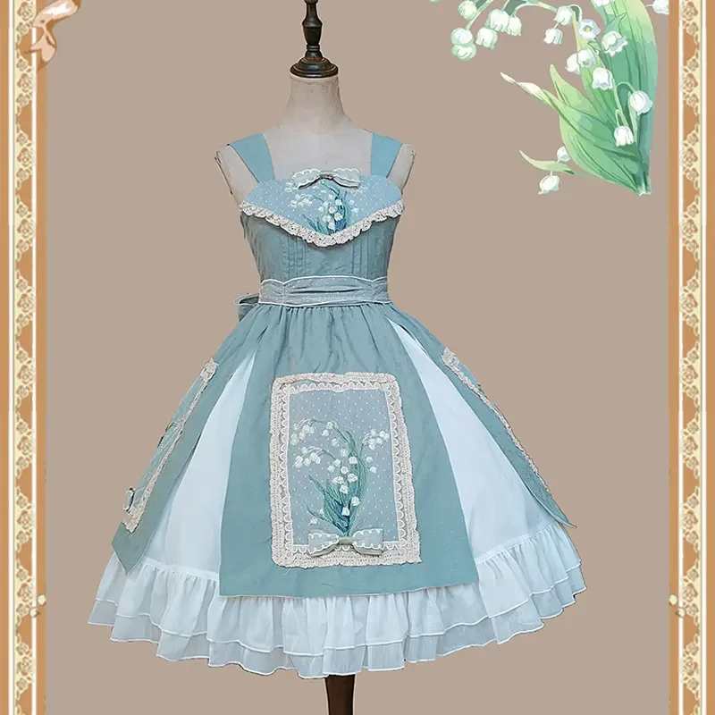 Flores Convallariae ~ Sweet Country Style Lolita JSK Dress by Infanta