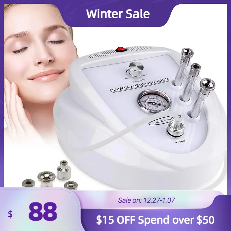 Diamond Skin Grinding Micro Grinding Machine Suction Massage Professional Facial Skincare Equipment Exfoliator  for Beauty Salon