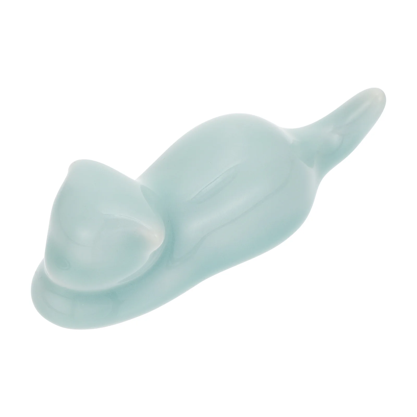 رف القلم للخط فرشاة السيراميك حامل القلم مظهر بسيط سخية دائم قاعدة مستقرة رف الفرشاة الصينية #2