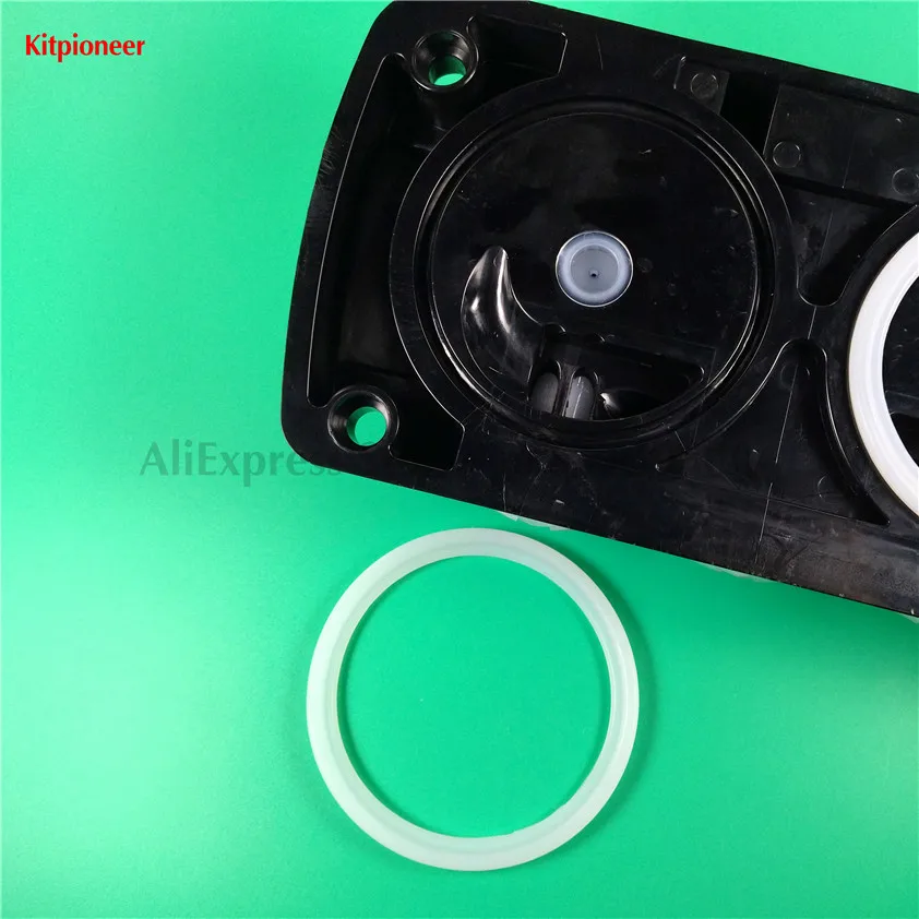 جديد الأبيض خواتم الختم من لينة الآيس كريم صانع قطع غيار لآلة الآيس كريم Accessoriy استبدال 2 قطعة