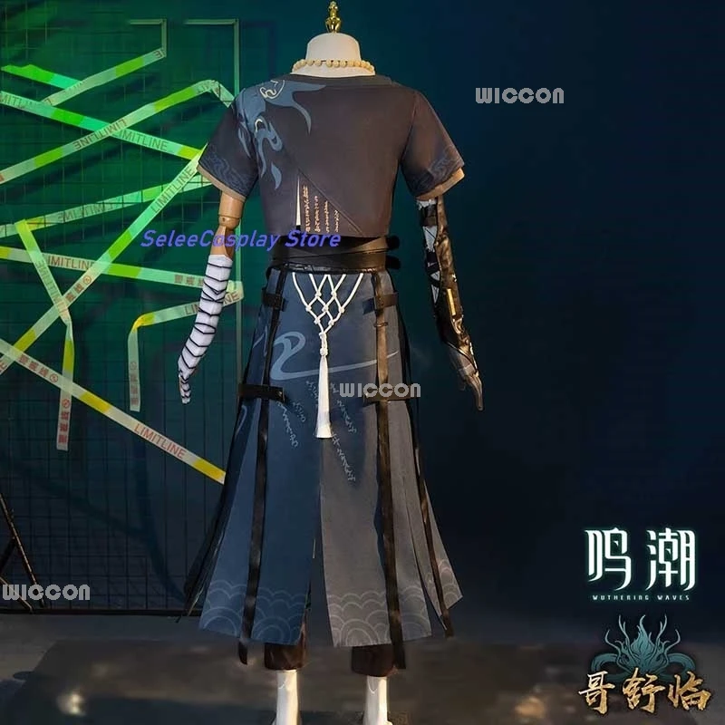 Wuthering Waves Geshu Lin Cosplay Uniforms Costume Men Women Clothes New Outfit Halloween Party Outfit Adult High Quality