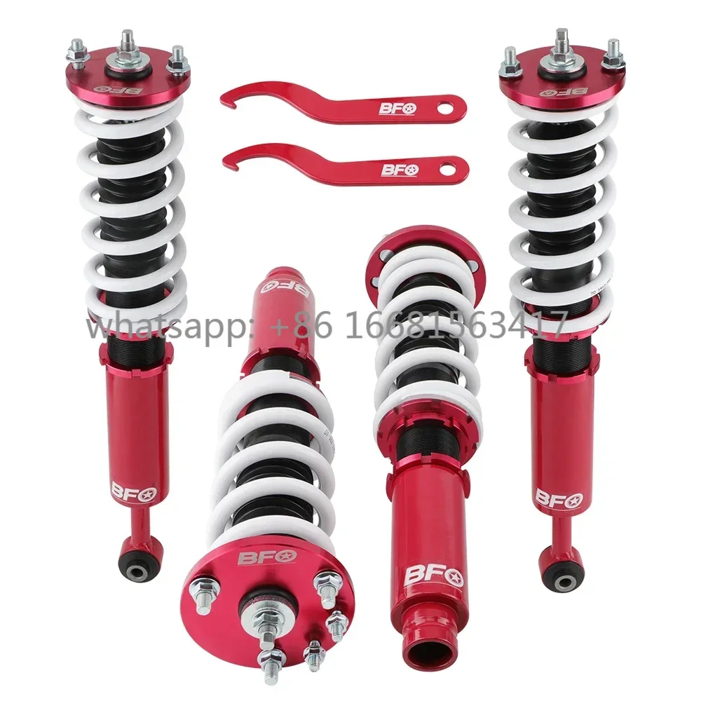 Kit de suspensión Coilovers delantero + trasero para Honda Accord 1998 1999 2000 2001 2002 Kit de resorte de bajada