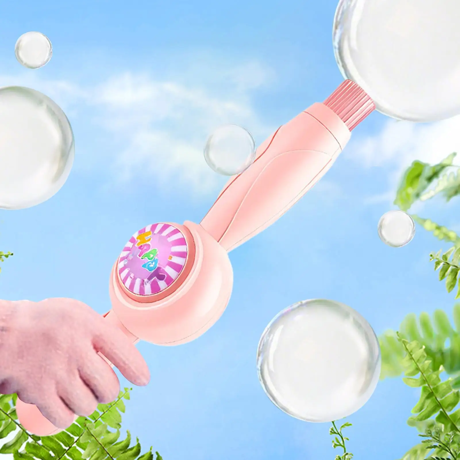 Mistbellen Oplaadbaar interactief speelgoed met kleurrijke lichten Magische bellenstok voor vakantieverjaardagsfeestje voor kinderen vanaf 3 jaar