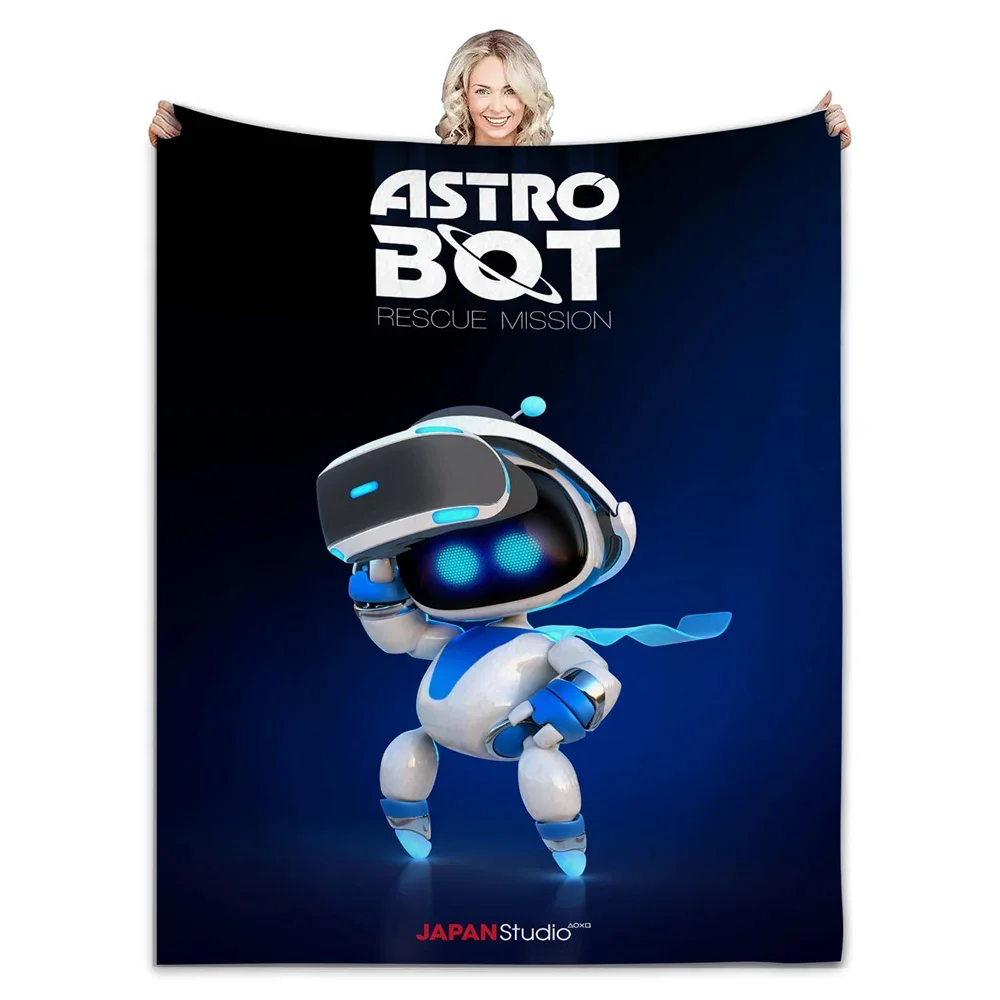 Astrobot Throw Blanket Personalized Gift Blankets Thermals For Travel Warm Blanket Winter Comforter