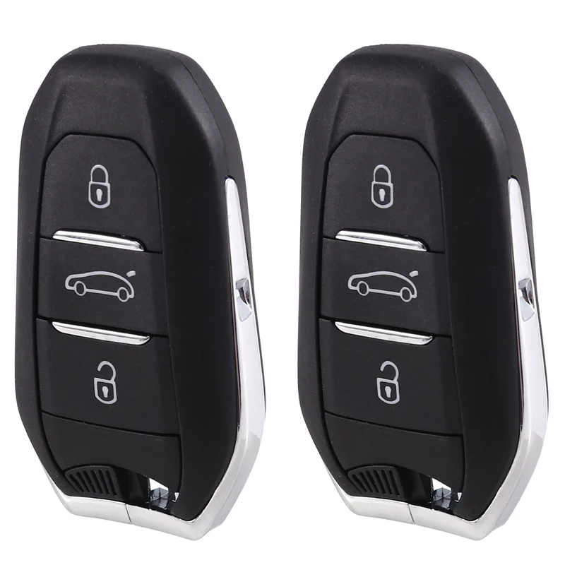 Smart Remote Car Key 433Mhz 2PCS 4A Chip For 307 308 3008 508 5008 For Citroen C3 C4 For Opel HU83