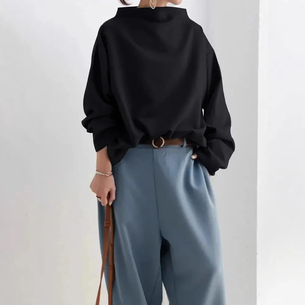 

Base Layer Top Women's Casual Style Hoodie Loose Fit Polyester Fiber Summer Season Fashion Ladies' Sweatshirt Velvet Shirt