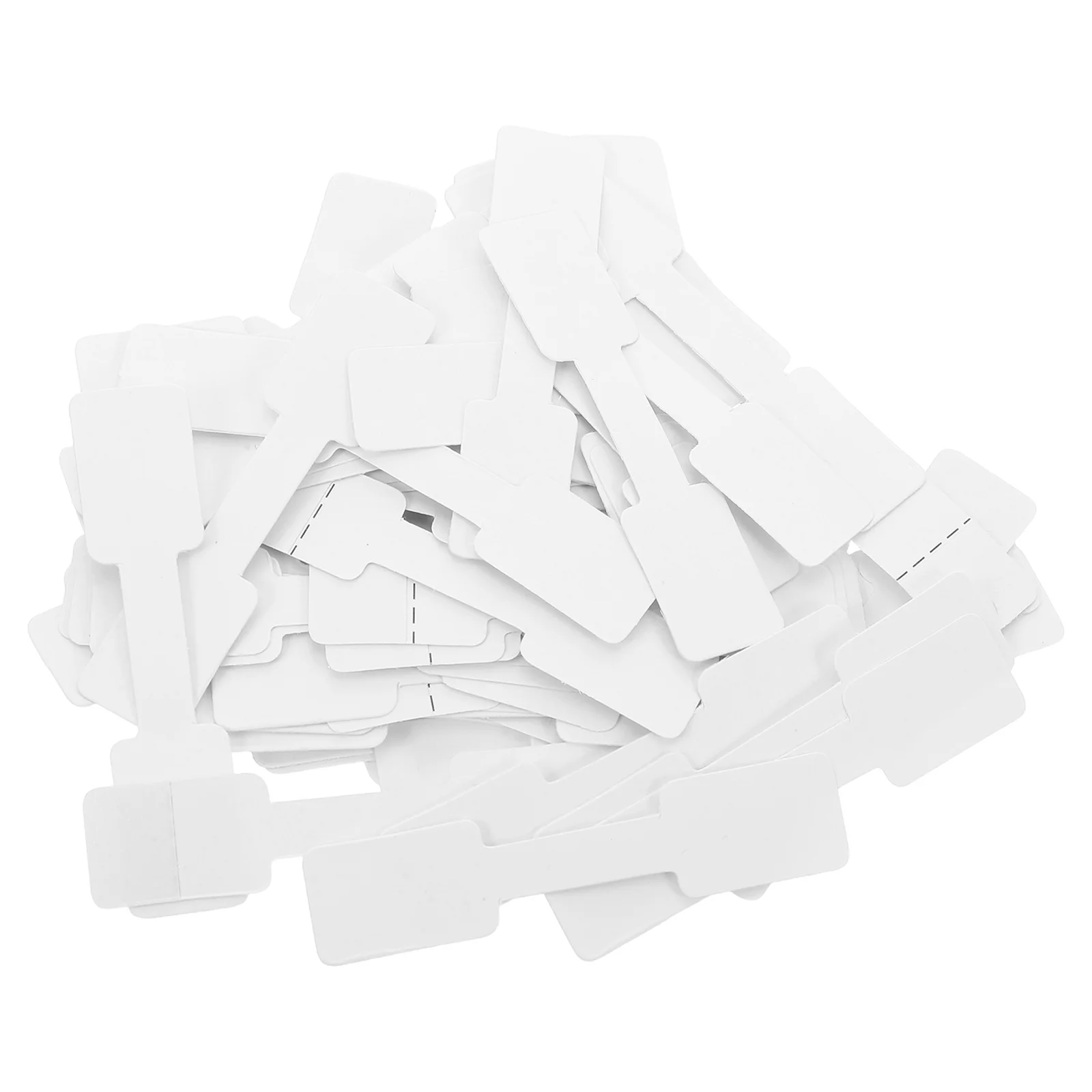 Étiquettes de prix adhésives vierges, étiquettes d'exposition de bijoux pour bagues, colliers, bracelets, magasin, utilisation au bureau, 300 pièces