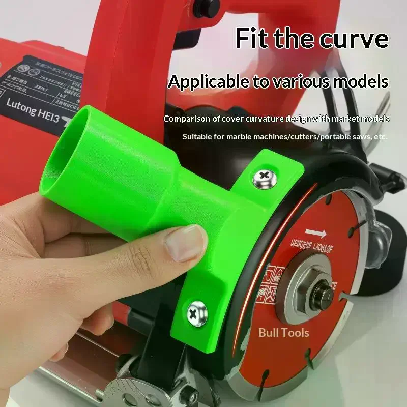 Angle Grinder Dust Extractor Adapter Double-Port Collector Fitting Tool-Free Dust Adapter For Circular Jigsaw Router Sander