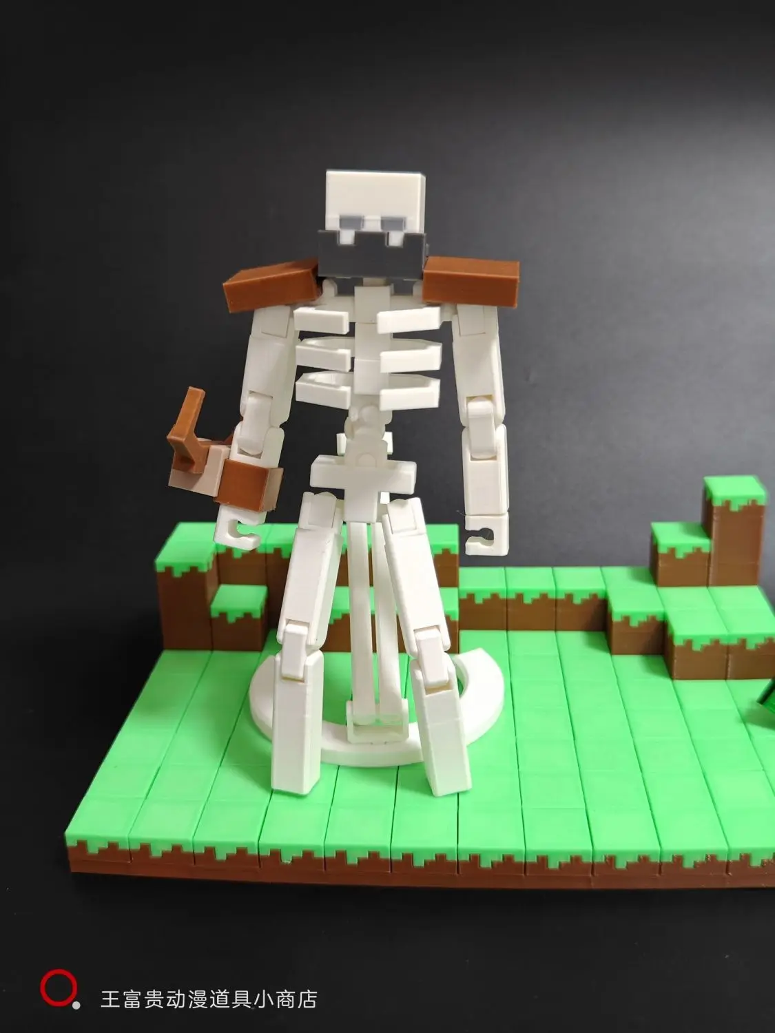 

3D-печать 20 см Mutant Skeleton Monster Многофункциональная подвижная сборка Готовая модель игрушки