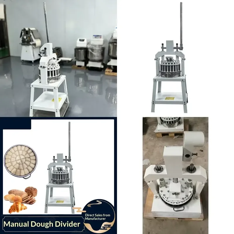2026 Commercial 36-Piece Manual Portioning Food-Grade Steel Uniform Cutting Dough Divider Machine