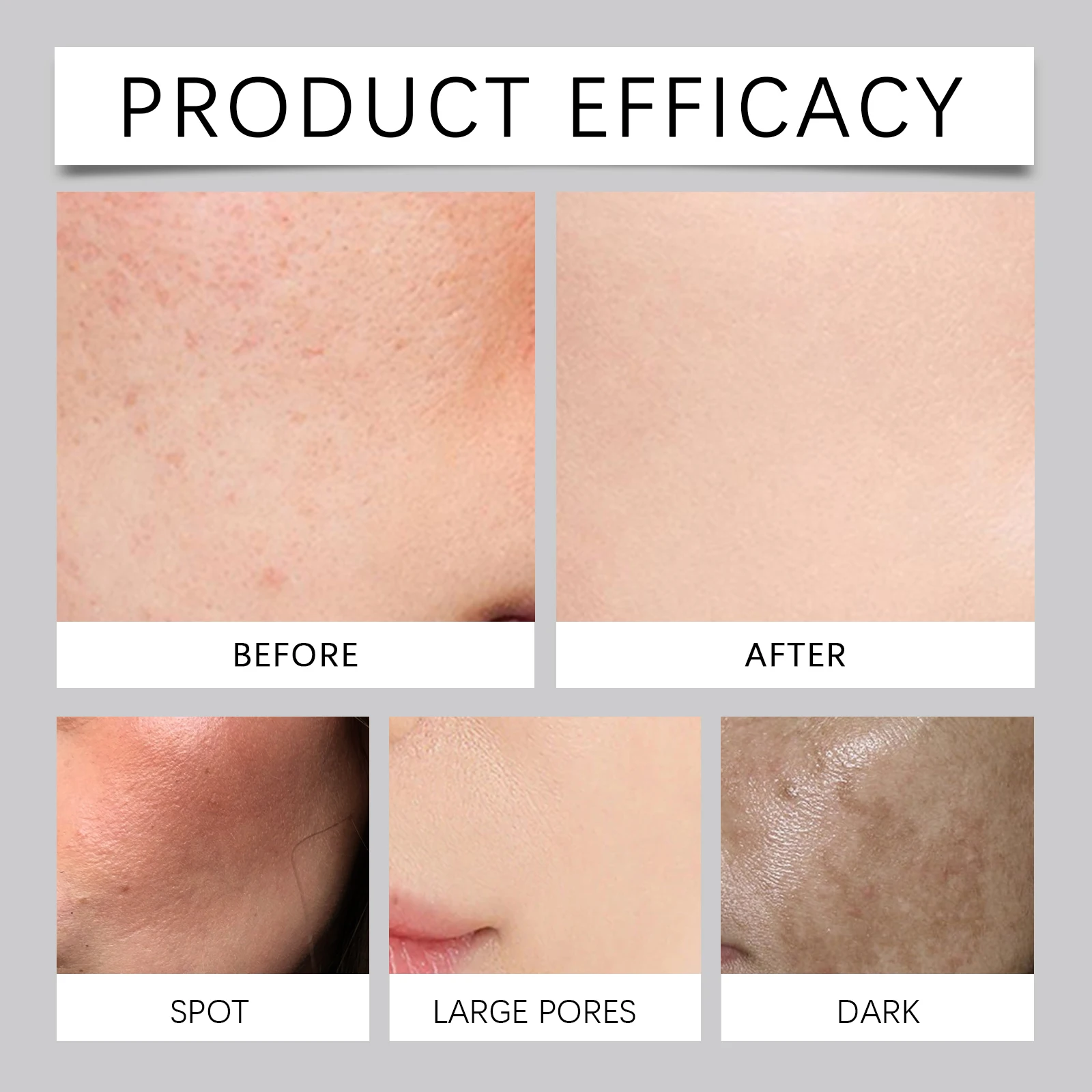 إنزيم بودرة الوجه غسل البشرة السيطرة على النفط تنظيف مسام الوجه إزالة الرؤوس السوداء البثور سطع لون البشرة نضارة طويلة الأمد #5