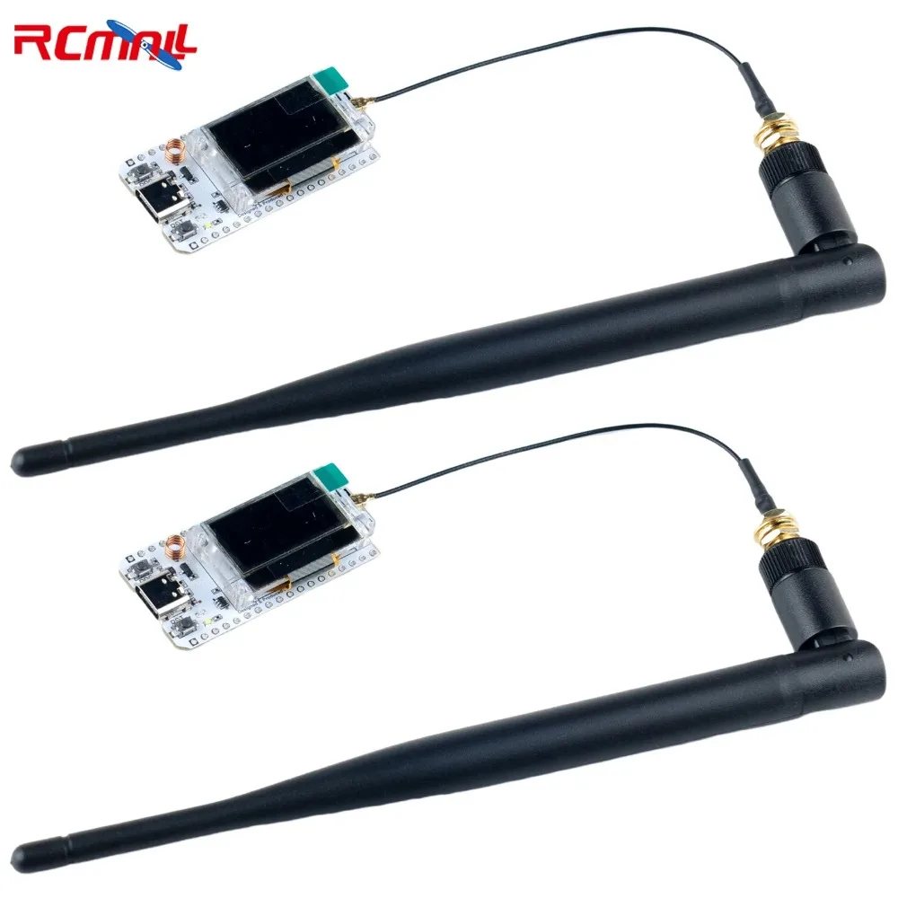 

2Sets LoRa32 V3 868MHz 915MHz ESP32 LoRa Development Board SX1262 0.96 Inch OLED Display WIFI+BT Lora Kit for Meshtastic IoT