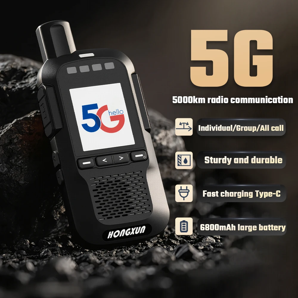 hongxun-x3-newest-5g-poc-radio-walkie-talkie-mini-portable-rugged-5000km-global-range-professional-handheld-two-way-radio