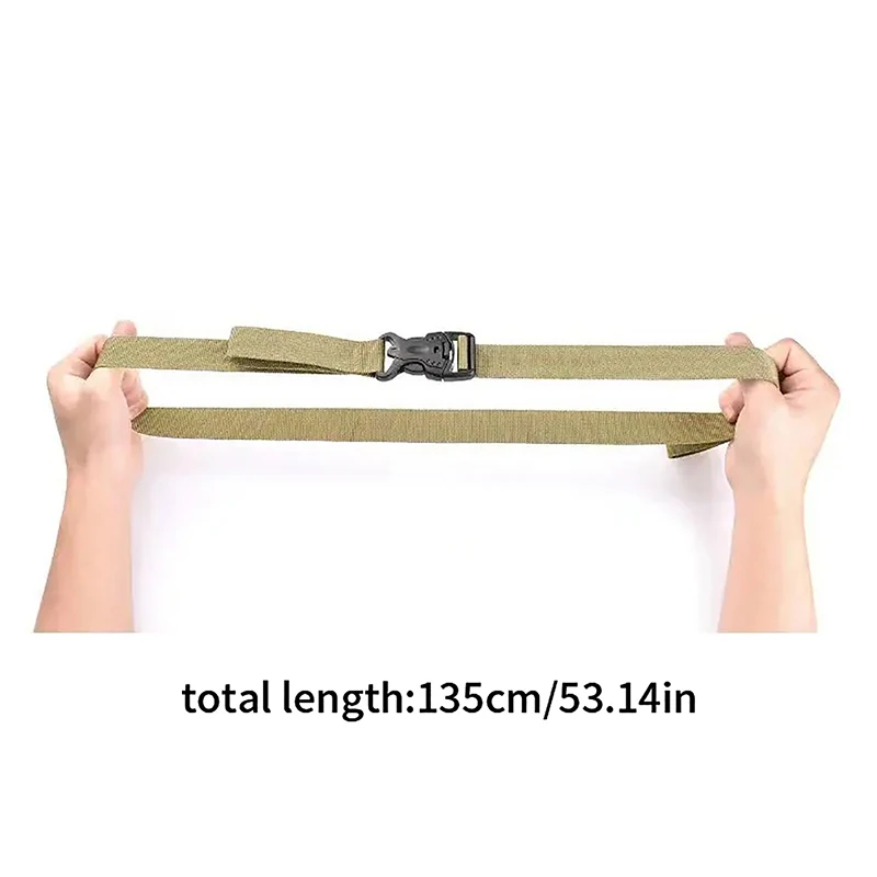 Carga de Nylon Durável Amarrar o Lash da Bagagem, Travel Tied Belt Strap, Fivela de armazenamento de carga, Camping Caminhadas, 1.35m, 1Pc, 2Pcs