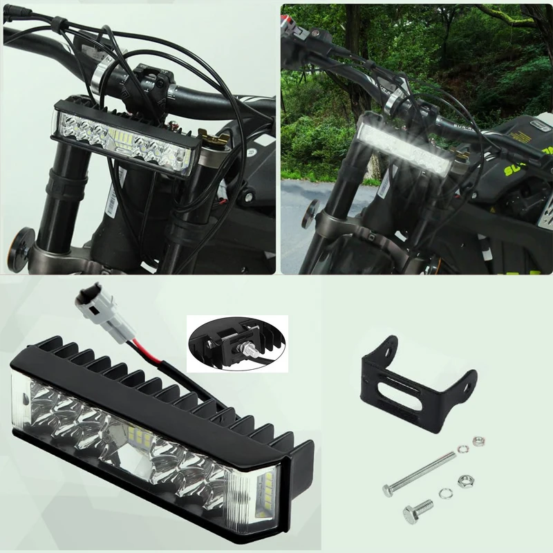 

For Surron Ebike LED Headlight Motorcycle Parts For Sur Ron Light Bee Segway Enduro Motocross Electric Dirt Bike Spotlight