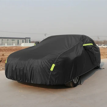 190T Universal Car Covers Indoor Outdoor Full Auot Cover Sun UV Snow Dust Resistant Protection Cover Fit SUV Sedan Hatchback