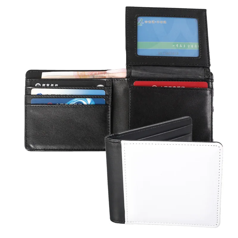 

-Border Hot Sale Thermal Transfer Blank Sublimation Blank Men's Wallet Thermal Transfer Blank Product Series in Stock