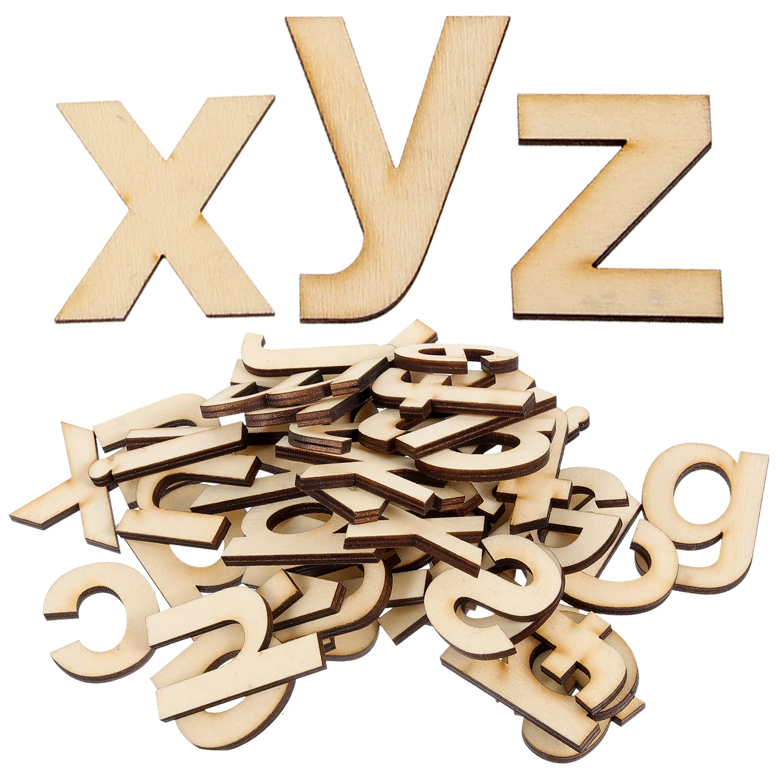 

Wooden Alphabet Doodle Gift Decoration DIY Crafts Kids Wedding Wood Letters Room Wedding Party Home Decor Wooden Sign