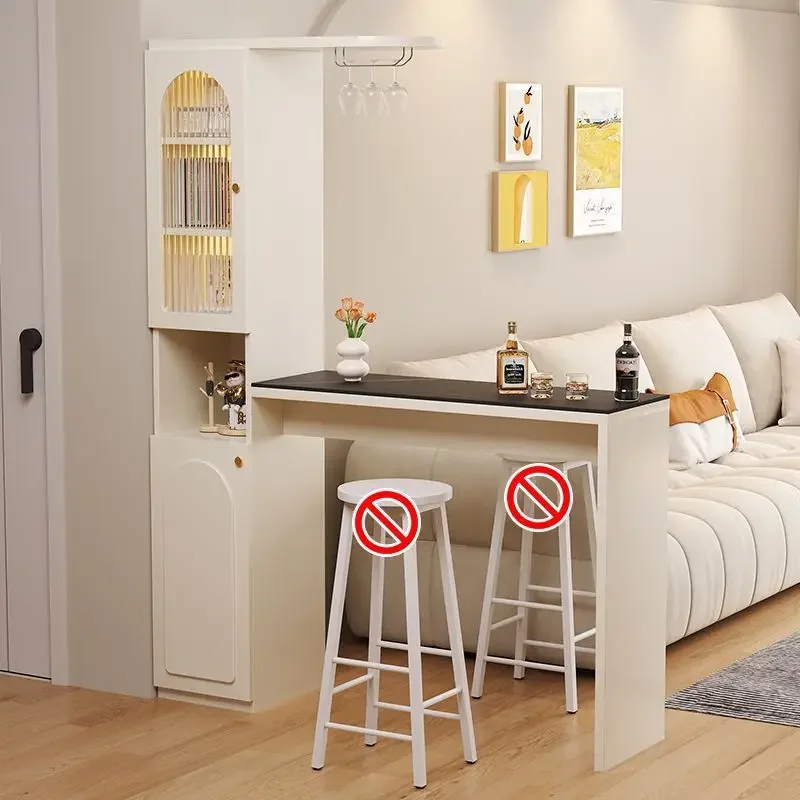 New Cream Wind Entrance Cabinet Household Living Room Partition Cabinet Dining Room Wine