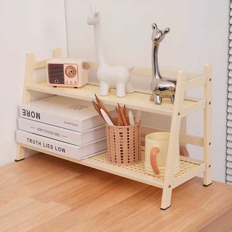Storage shelf Simple tea set ornament rack Simple desktop cup holder Multi-layer coffee cup holder Teacup water cup