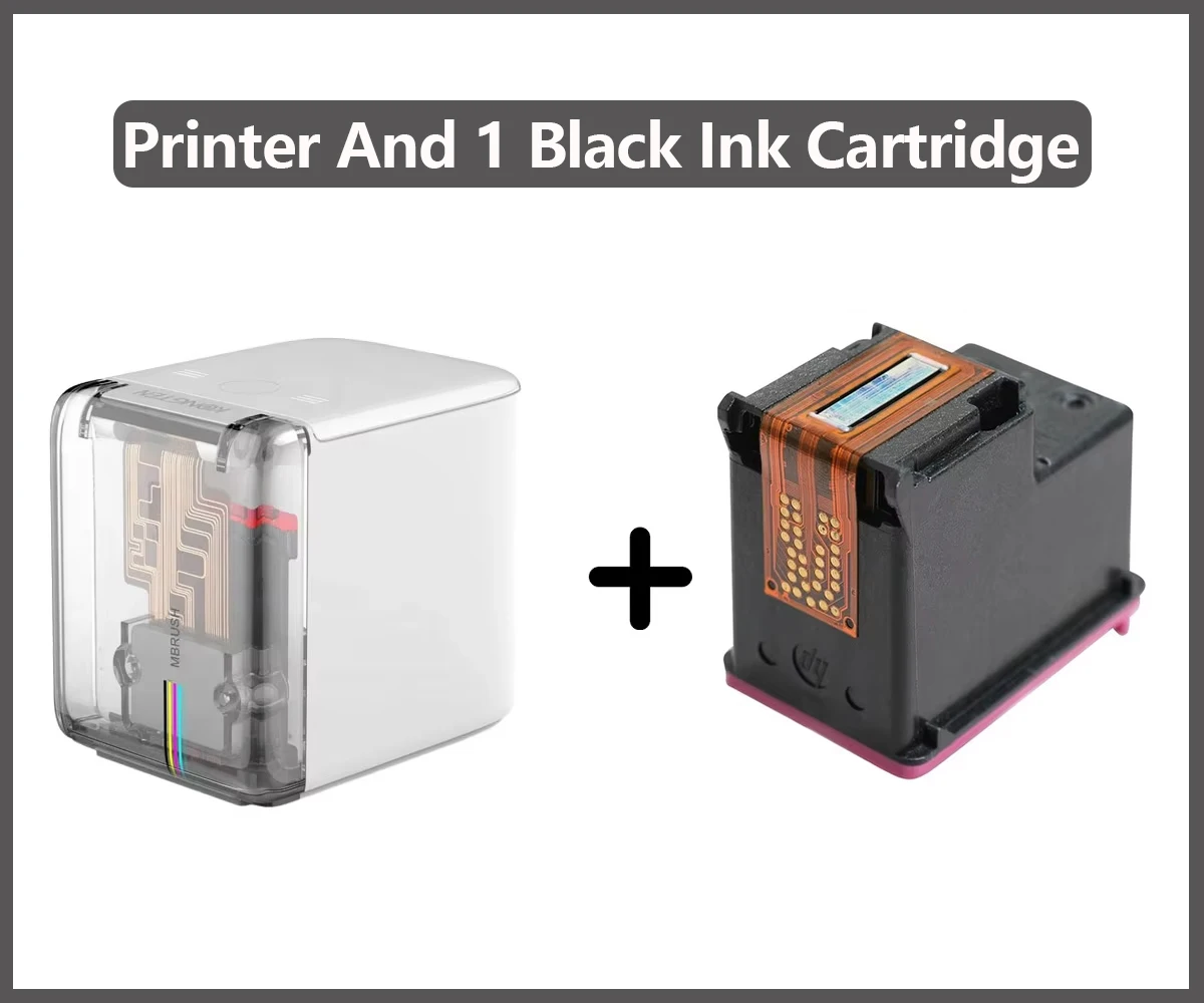 MBrush Handheld Inkjet Printer Wireless Mini Portable Color