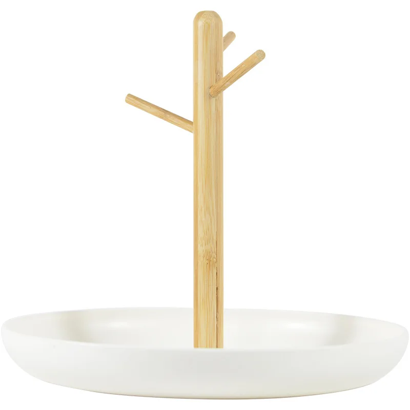 

Nordic branch tray living room entrance key hanger sundries desktop cosmetics storage tray