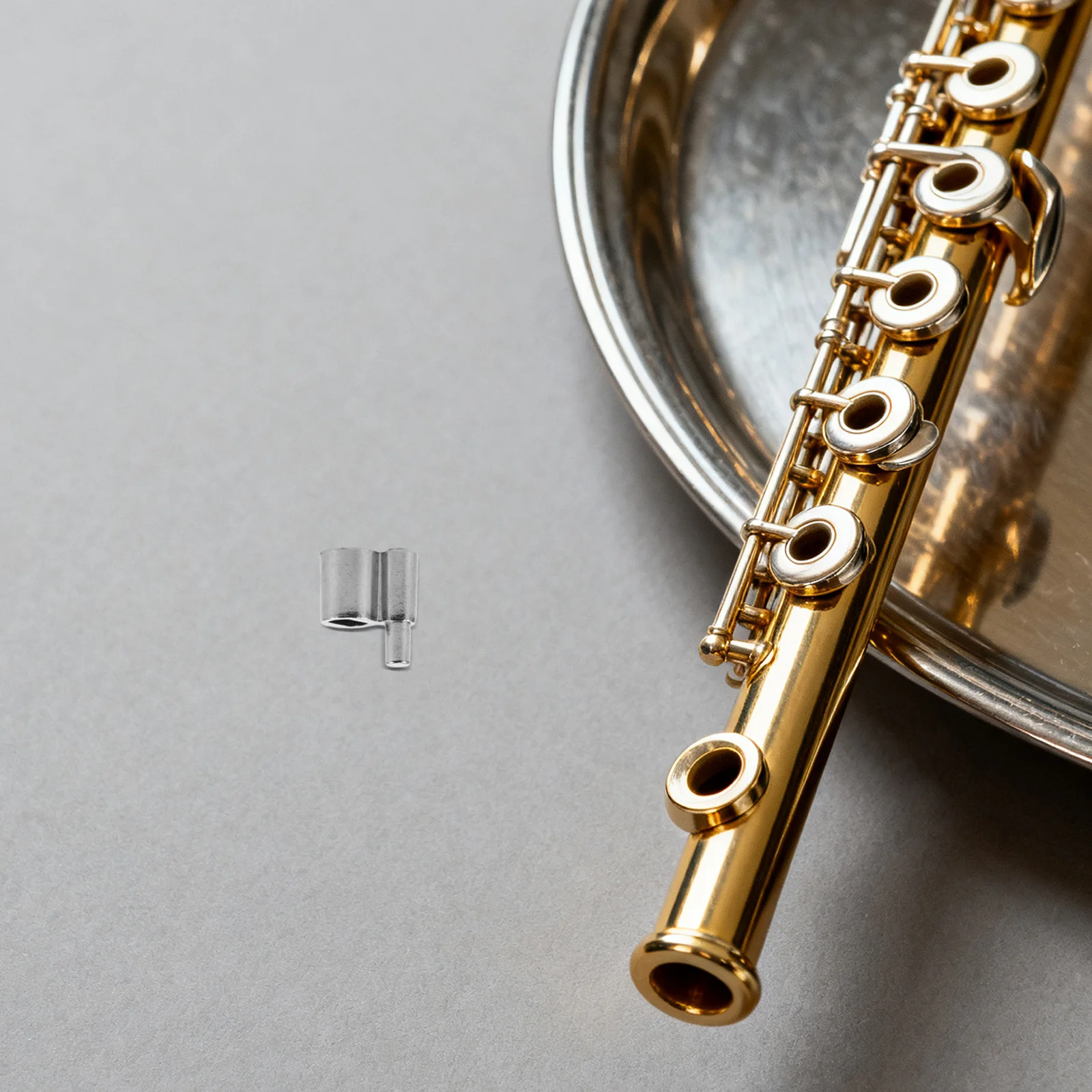 

Trombone F Attachment Valve Precision Metal Rotor Axle with Right Rotation Smooth Connectivity for Brass Instrument Accessories