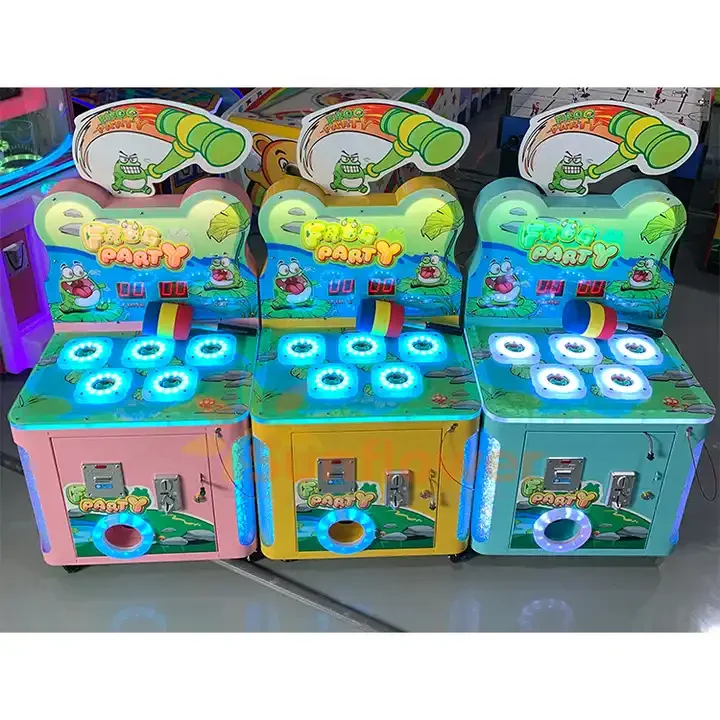 

Популярная фабричная машина Kiddy Frog, забавный игровой автомат Arcader Redemption, игровой автомат для ударов молотка