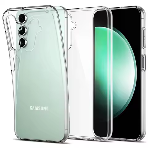 Clear Silicone Soft Phone Case For Samsung Galaxy S24 S25 S23 S22 Ultra S21 Plus S20 Fe S25 Edge A07 A17 A56 A36 Case