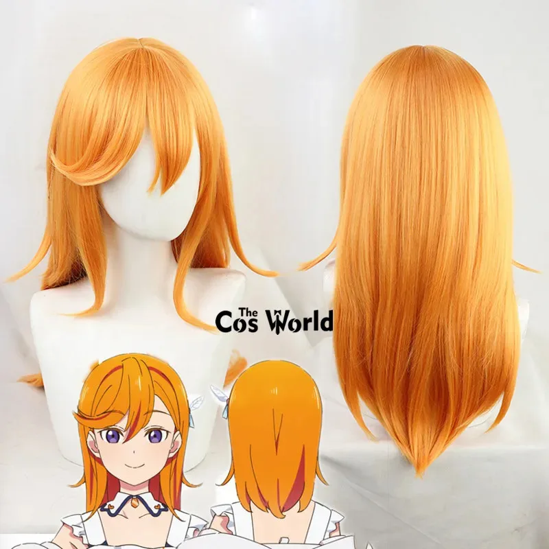 

Love Live Superstar Liella Shibuya Kanon 55 см длинные аниме косплей парики волокно термостойкие синтетические волосы + шапочка для парика