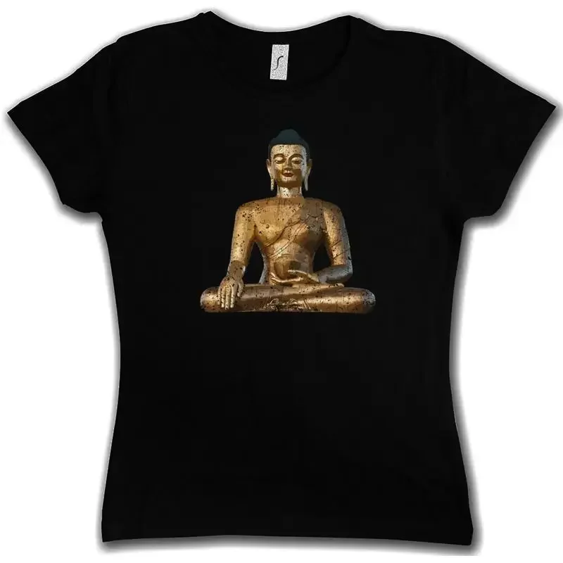 THAI BUDDHA VINTAGE WOMAN T SHIRT Hinduism Buddhism Thailand Therevada Shiva